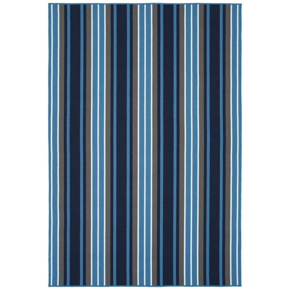 Kaleen Voavah Collection VOA01-17 Blue Area Rug 4' x 6'