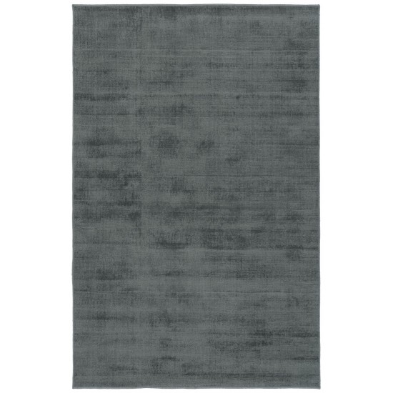 Kaleen Shiny Collection Light Grey Throw Rug 2' x 3'