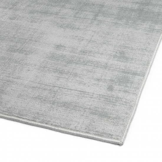 Kaleen Shiny Collection Light Silver Throw Rug 2' x 3'