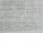 Kaleen Shiny Collection Light Silver Throw Rug 2' x 3'