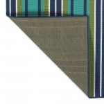 Kaleen Voavah Collection Teal Navy Area Rug 8'6" x 11'6