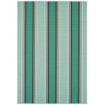 Kaleen Voavah Collection Light Seafoam Runner 2' x 8'