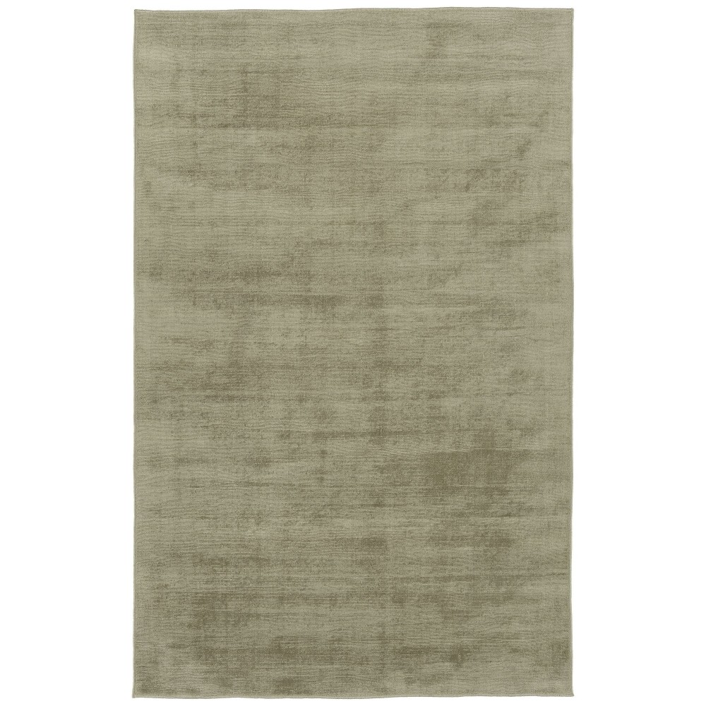 Kaleen Shiny Collection Light Oatmeal Throw Rug 2' x 3'