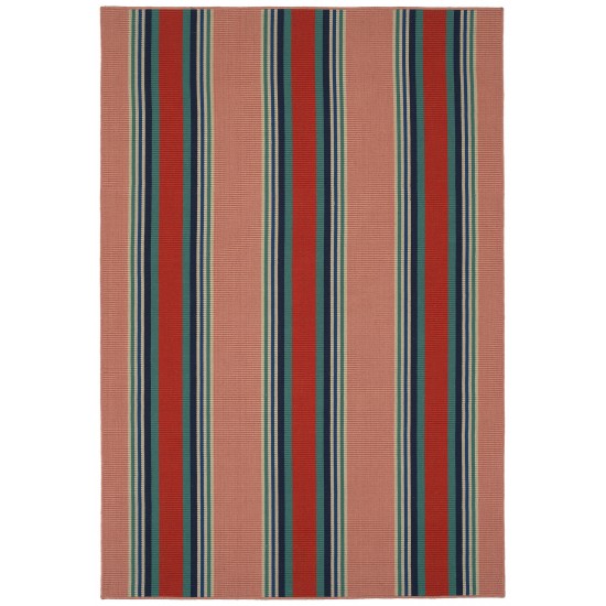 Kaleen Voavah Collection Light Salmon Throw Rug 2' x 3'