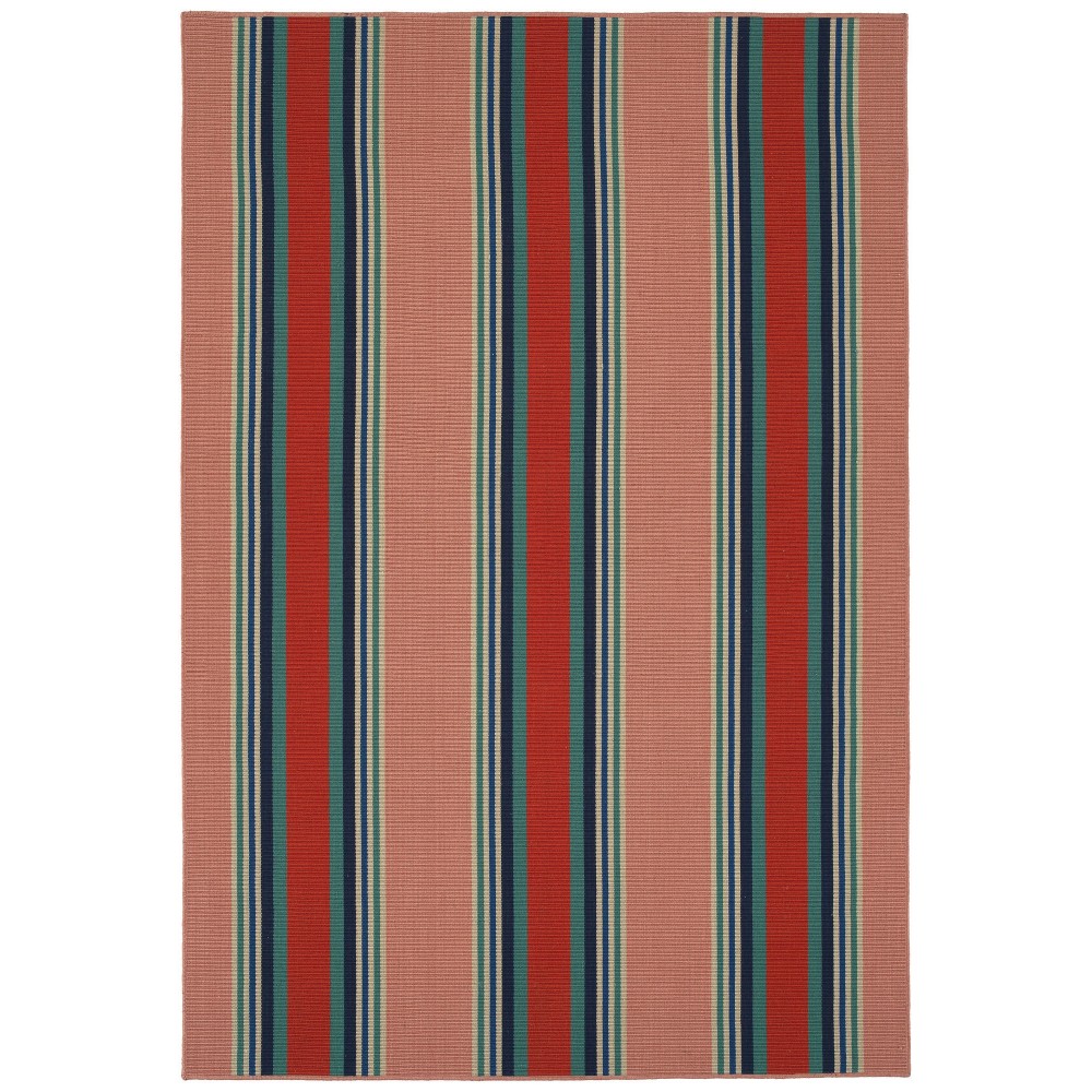 Kaleen Voavah Collection Light Salmon Area Rug 4' x 6'