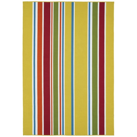 Kaleen Voavah Collection Light Yellow Area Rug 4' x 6'