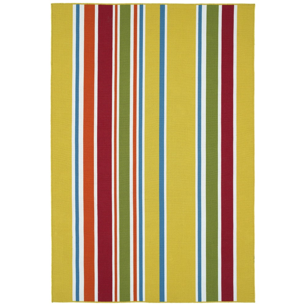Kaleen Voavah Collection Light Yellow Area Rug 8' x 10'