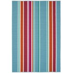 Kaleen Voavah Collection Light Light Blue Area Rug 8\'6" x 11\'6