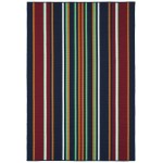 Kaleen Voavah Collection Dark Navy Runner 2' x 8'