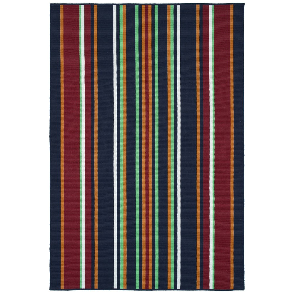 Kaleen Voavah Collection Dark Navy Area Rug 8' x 10'