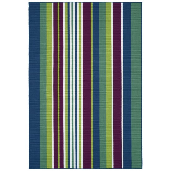 Kaleen Voavah Collection Dark Plum Throw Rug 2' x 3'