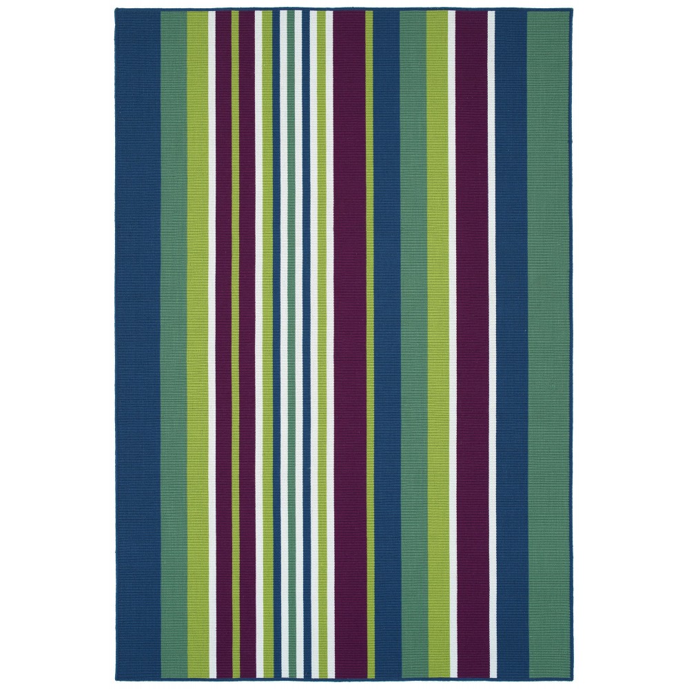 Kaleen Voavah Collection Dark Plum Throw Rug 2' x 3'