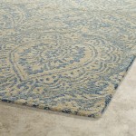 Kaleen Weathered Collection Linen Glacier Runner 2' x 6'