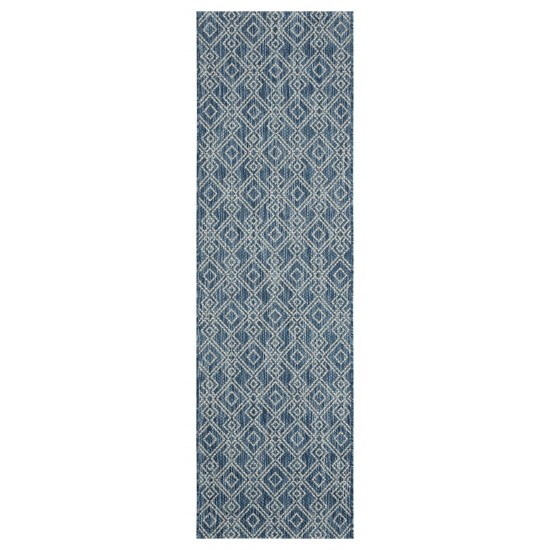 Kaleen Soleri Collection SLR01-22 Navy Throw Rug 2'7" x 4'11"