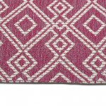 Kaleen Soleri Collection SLR01-92 Pink Throw Rug 2'7" x 4'11"