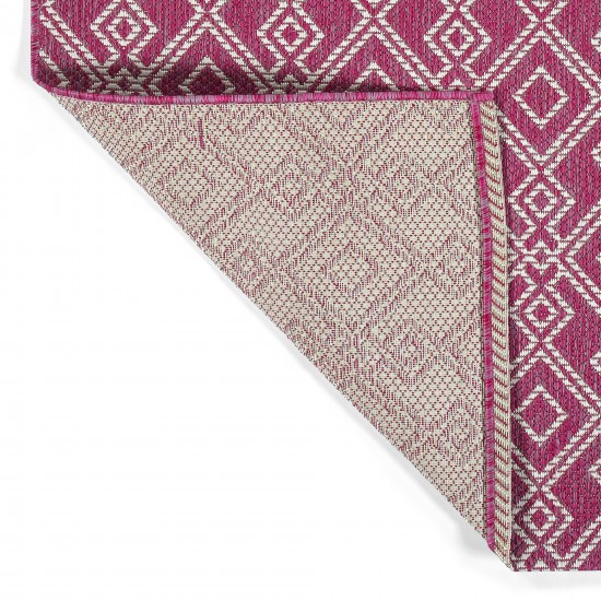 Kaleen Soleri Collection SLR01-92 Pink Throw Rug 2'7" x 4'11"