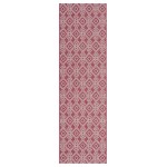 Kaleen Soleri Collection SLR01-92 Pink Throw Rug 2'7" x 4'11"