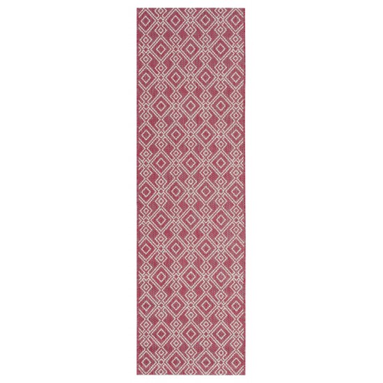 Kaleen Soleri Collection SLR01-92 Pink Throw Rug 2'7" x 4'11"