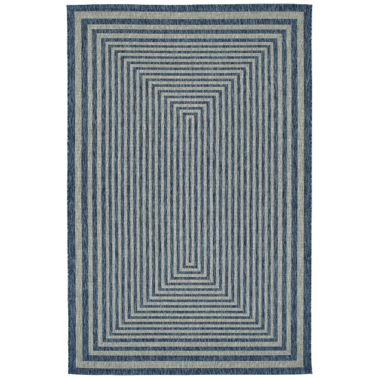 Kaleen Soleri Collection SLR02-22 Navy Runner 2'3" x 7'10"