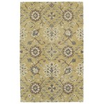 Kaleen Weathered Collection Light Gold Area Rug 4' x 6'