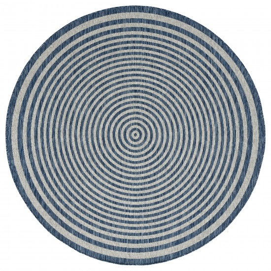 Kaleen Soleri Collection SLR02-22 Navy Area Rug 3'11" x 5'11"