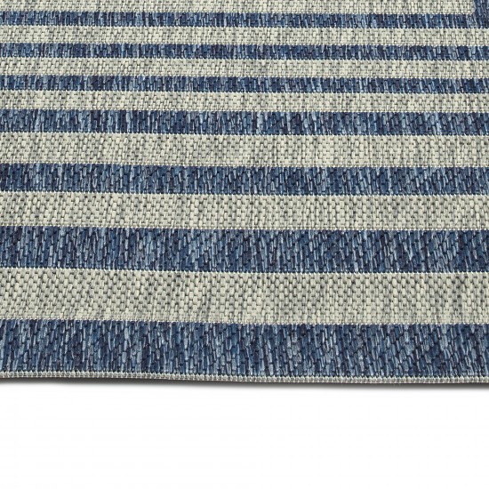 Kaleen Soleri Collection SLR02-22 Navy Area Rug 5'3" x 7'6"