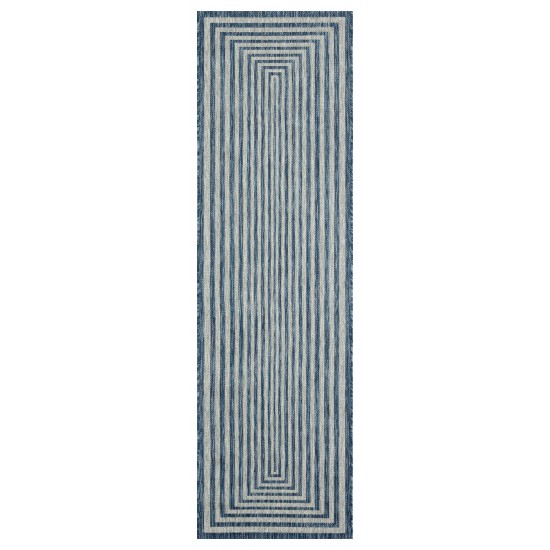 Kaleen Soleri Collection SLR02-22 Navy Area Rug 5'3" x 7'6"