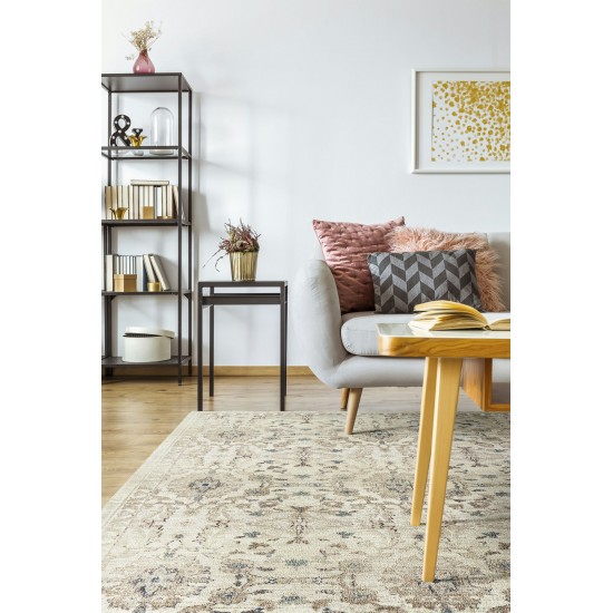 Kaleen Wynnlow Collection Light Sand Area Rug 5'3" x 7'10"