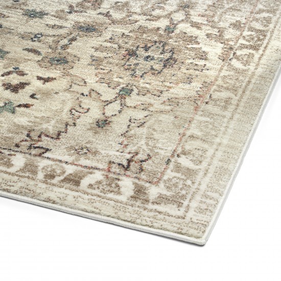 Kaleen Wynnlow Collection Light Sand Area Rug 6'3" x 6'3"