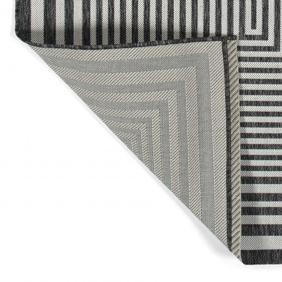 Kaleen Soleri Collection SLR02-38 Charcoal Area Rug 7'10" x 7'10"
