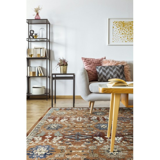 Kaleen Wynnlow Collection Paprika Coral Runner 2'3" x 11'7"