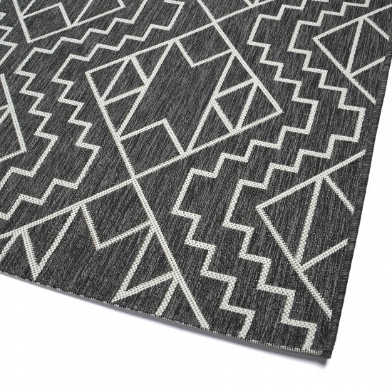 Kaleen Soleri Collection SLR03-38 Charcoal Runner 2'3" x 7'10"