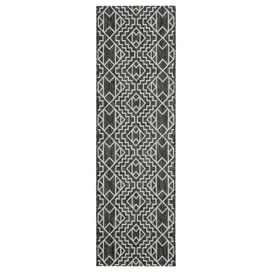 Kaleen Soleri Collection SLR03-38 Charcoal Runner 2'3" x 7'10"