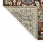 Kaleen Wynnlow Collection Paprika Coral Area Rug 7'10" x 10'10"