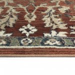 Kaleen Wynnlow Collection Paprika Coral Area Rug 8'4 x 11'7"