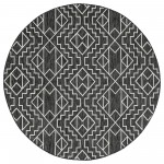 Kaleen Soleri Collection SLR03-38 Charcoal Area Rug 5'3" x 7'6"