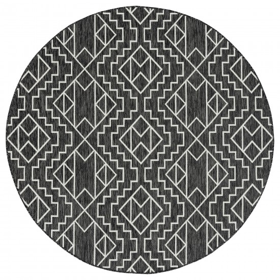 Kaleen Soleri Collection SLR03-38 Charcoal Area Rug 5'3" x 7'6"