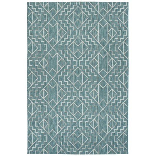 Kaleen Soleri Collection Light Turquoise Runner 2'3" x 7'10"