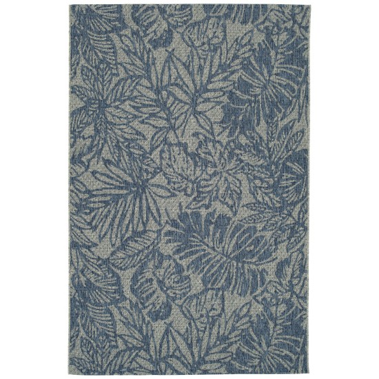 Kaleen Soleri Collection SLR04-22 Navy Throw Rug 2'7" x 4'11"