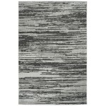 Kaleen Soleri Collection SLR05-38 Charcoal Throw Rug 2'7" x 4'11"