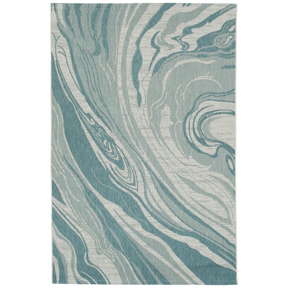 Kaleen Soleri Collection SLR07-91 Teal Area Rug 5'3" x 7'6" Kaleen Soleri Collection SLR07-91 Teal Area Rug 5'3" x 7'6"