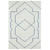 Kaleen Solitaire Collection Ivory Denim Area Rug 5' x 7'9"