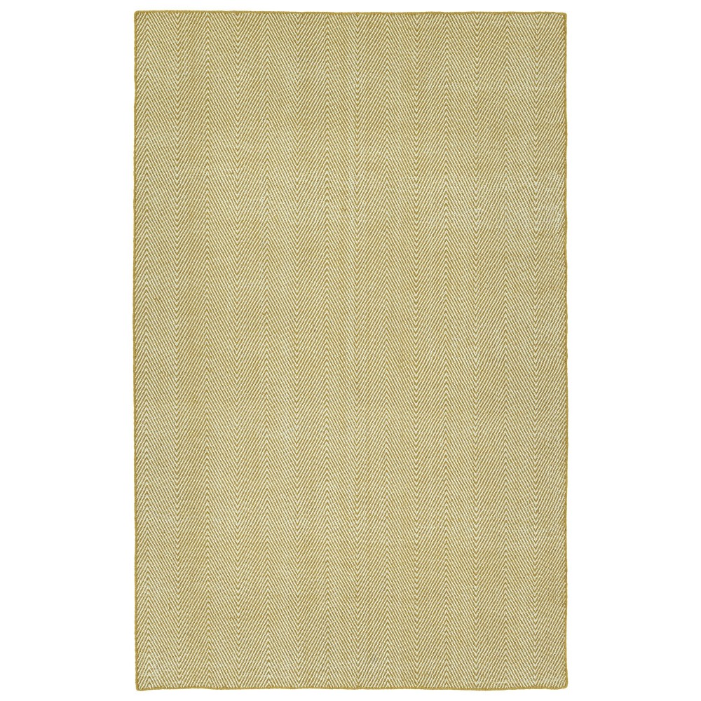 Kaleen Ziggy Collection Bright Gold Area Rug 9' x 12'