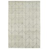 Kaleen Solitaire Collection Light Sand Area Rug 4' x 6'