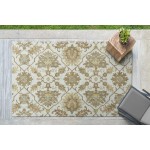 Kaleen Zocalo Collection Light Spa Throw Rug 2' x 3'