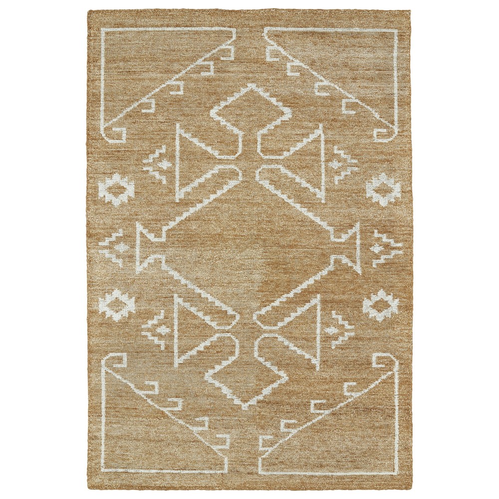 Kaleen Solitaire Collection Dark Copper Area Rug 4' x 6'