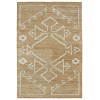Kaleen Solitaire Collection Dark Copper Area Rug 5' x 7'9"