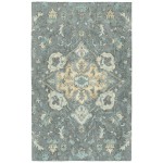 Kaleen Zocalo Collection Dark Graphite Area Rug 9' x 12'