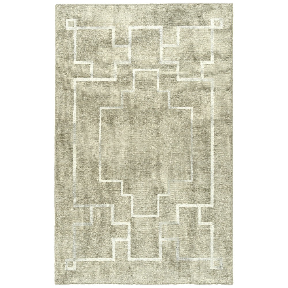 Kaleen Solitaire Collection Light Chino Area Rug 4' x 6'