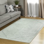 Kaleen Solitaire Collection SOL11-34 Glacier Throw Rug 2' x 3'